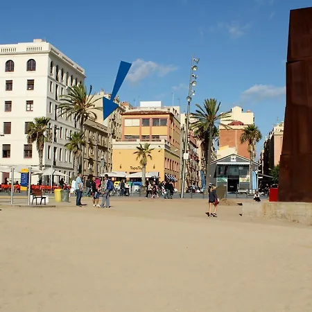 דירה Barcelona Beach Apartments ברצלונה